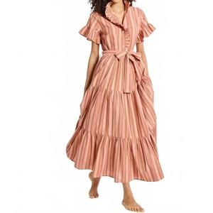 NEW MILLE victoria stripe dress in santa fe stripe